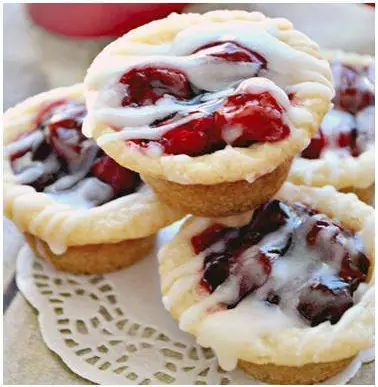 Cherry Pie Cookie Cups - Tarts Cherry Pie Cookie Cups - Tarts